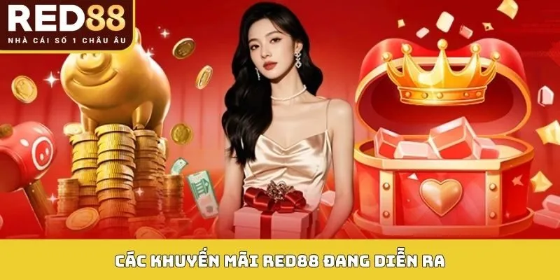 Các khuyến mãi Red88 đang diễn ra