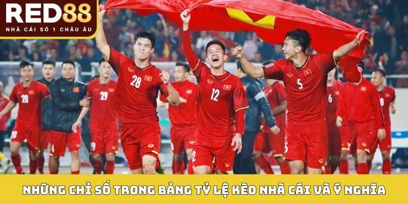 Những chỉ số trong bảng tỷ lệ kèo nhà cái và ý nghĩa
